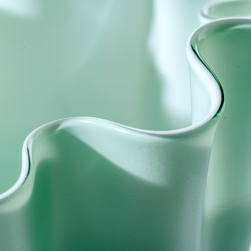 Wrinkled Glass Vase | Venini Fazzoletto | Italianfurniture.com