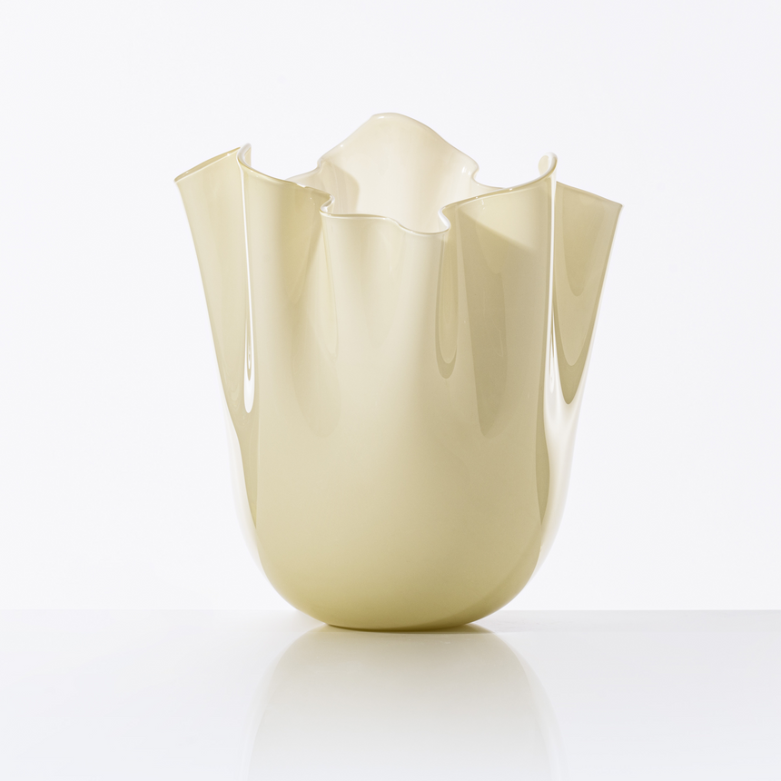 Wrinkled Glass Vase | Venini Fazzoletto | Italianfurniture.com