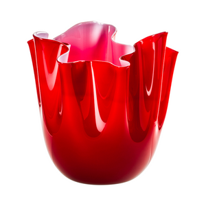 Wrinkled Glass Vase | Venini Fazzoletto | Italianfurniture.com