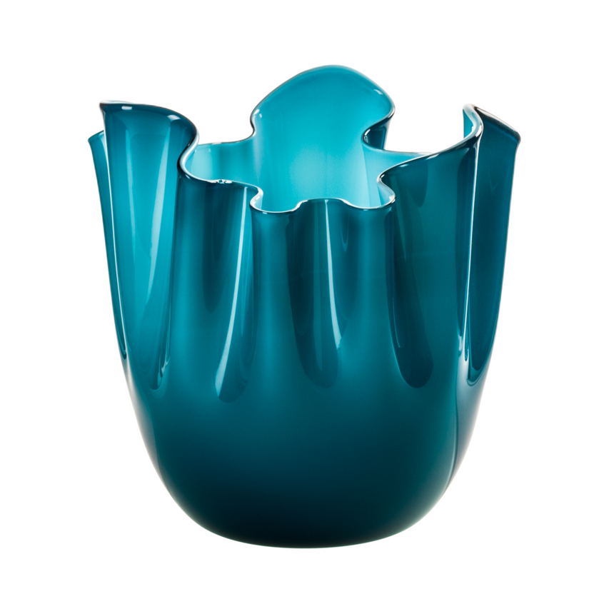 Wrinkled Glass Vase | Venini Fazzoletto | Italianfurniture.com