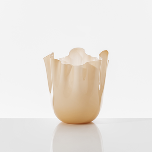 Wrinkled Glass Vase | Venini Fazzoletto | Italianfurniture.com