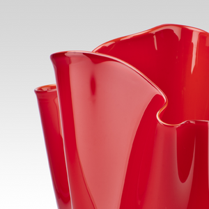 Wrinkled Glass Vase | Venini Fazzoletto | Italianfurniture.com