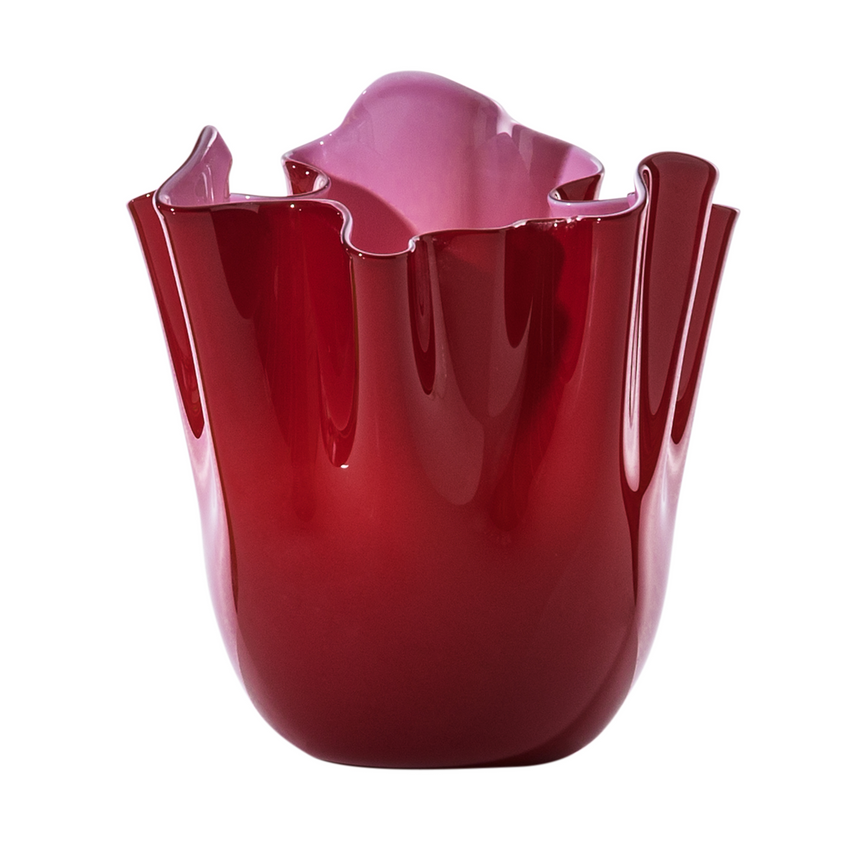 Wrinkled Glass Vase | Venini Fazzoletto | Italianfurniture.com