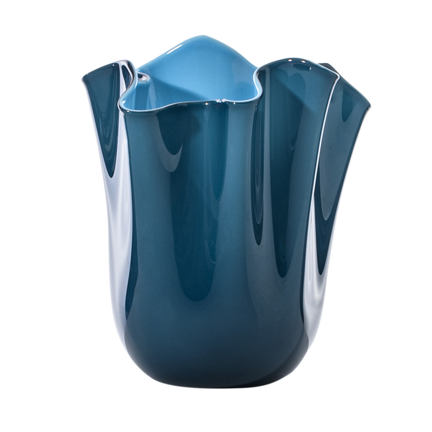 Wrinkled Glass Vase | Venini Fazzoletto | Italianfurniture.com