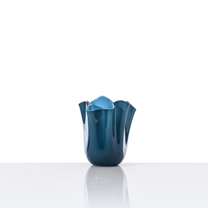 Wrinkled Glass Vase | Venini Fazzoletto | Italianfurniture.com