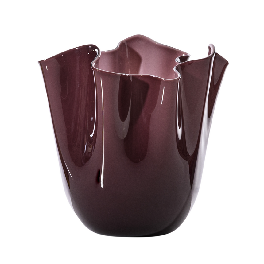 Wrinkled Glass Vase | Venini Fazzoletto | Italianfurniture.com