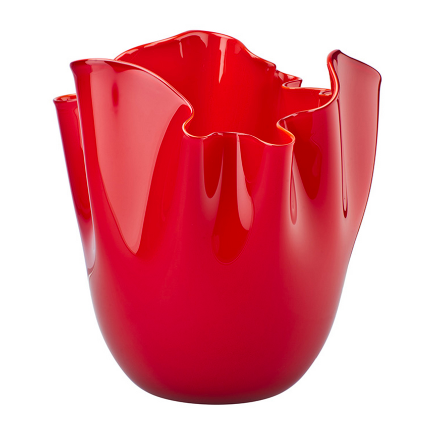 Wrinkled Glass Vase | Venini Fazzoletto | Italianfurniture.com