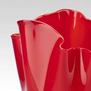 Wrinkled Glass Vase | Venini Fazzoletto | Italianfurniture.com