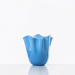 Wrinkled Glass Vase | Venini Fazzoletto | Italianfurniture.com