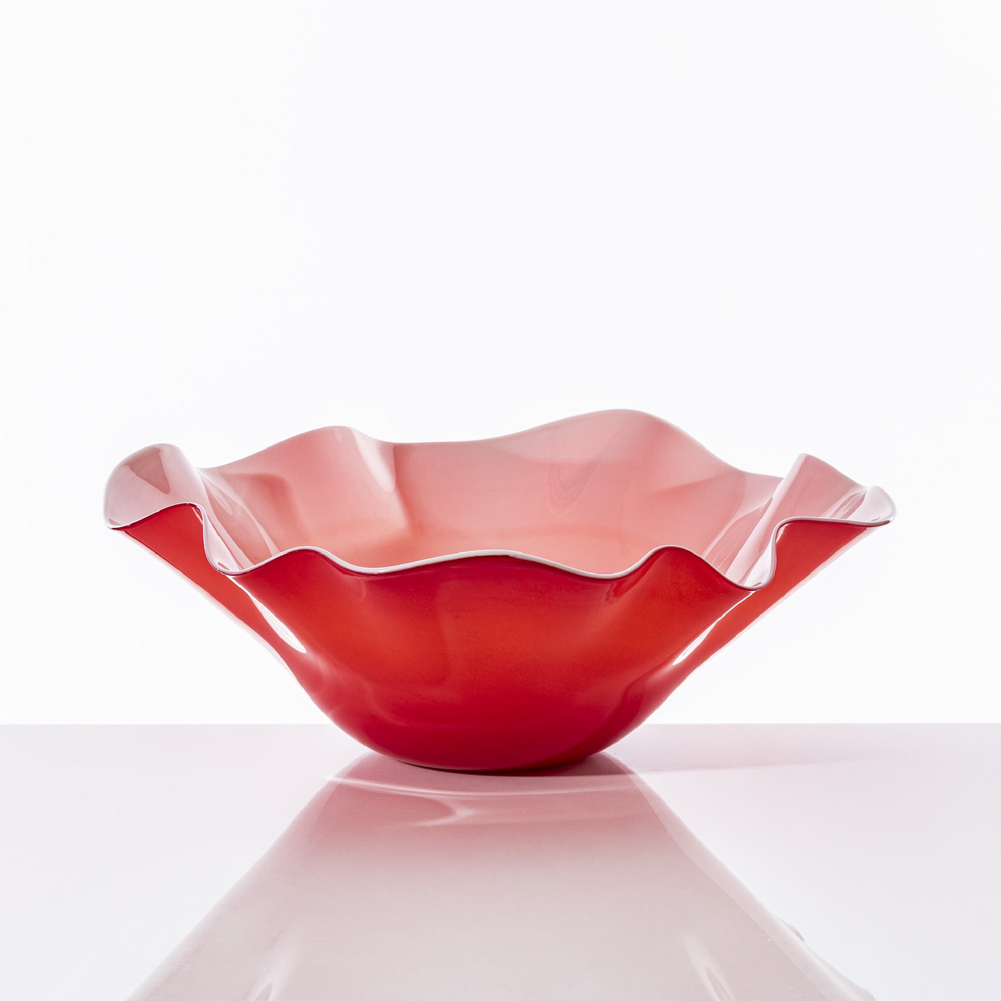 Red Glass Vase | Venini Narciso | Italianfurniture.com