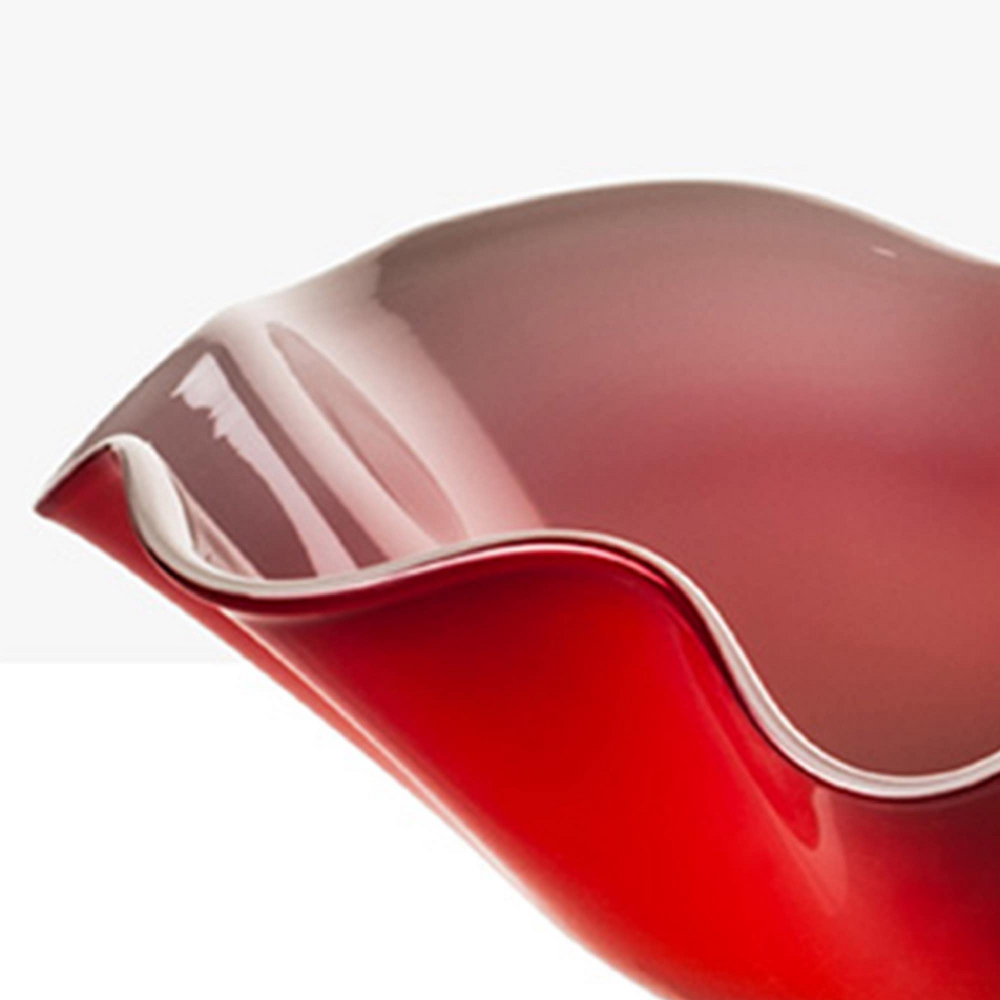 Red Glass Vase | Venini Narciso | Italianfurniture.com