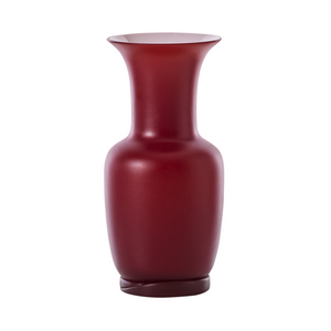 Flared Neck Glass Vase | Venini Opalino | Italianfurniture.com