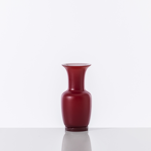 Flared Neck Glass Vase | Venini Opalino | Italianfurniture.com