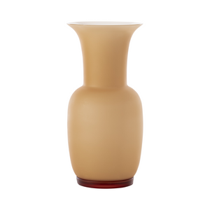 Flared Neck Glass Vase | Venini Opalino | Italianfurniture.com