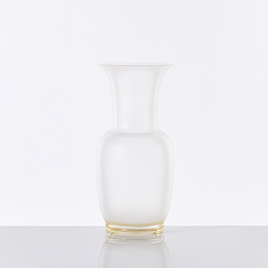 Flared Neck Glass Vase | Venini Opalino | Italianfurniture.com