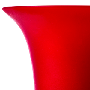 Flared Neck Glass Vase | Venini Opalino | Italianfurniture.com