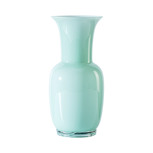 Flared Neck Glass Vase | Venini Opalino | Italianfurniture.com