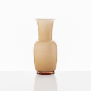 Flared Neck Glass Vase | Venini Opalino | Italianfurniture.com