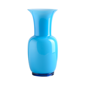 Flared Neck Glass Vase | Venini Opalino | Italianfurniture.com