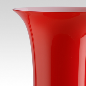 Flared Neck Glass Vase | Venini Opalino | Italianfurniture.com