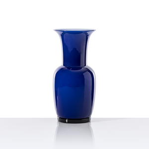 Flared Neck Glass Vase | Venini Opalino | Italianfurniture.com