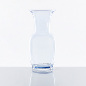 Flared Neck Glass Vase | Venini Opalino | Italianfurniture.com