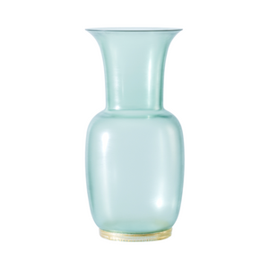 Flared Neck Glass Vase | Venini Opalino | Italianfurniture.com