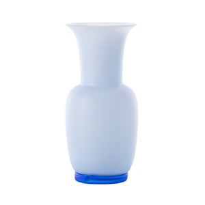 Flared Neck Glass Vase | Venini Opalino | Italianfurniture.com