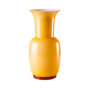 Flared Neck Glass Vase | Venini Opalino | Italianfurniture.com