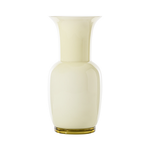 Flared Neck Glass Vase | Venini Opalino | Italianfurniture.com