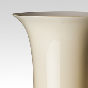 Flared Neck Glass Vase | Venini Opalino | Italianfurniture.com