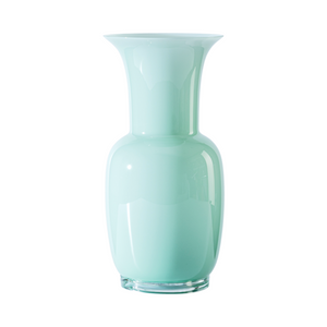 Flared Neck Glass Vase | Venini Opalino | Italianfurniture.com