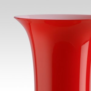 Flared Neck Glass Vase | Venini Opalino | Italianfurniture.com