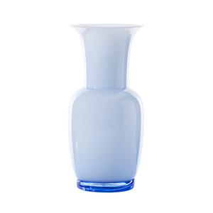 Flared Neck Glass Vase | Venini Opalino | Italianfurniture.com