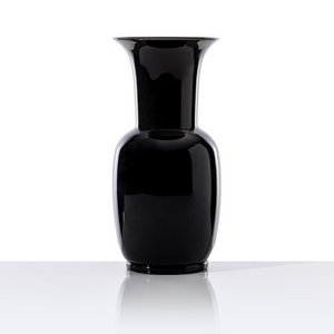 Flared Neck Glass Vase | Venini Opalino | Italianfurniture.com