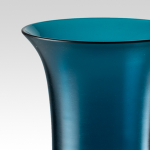 Flared Neck Glass Vase | Venini Opalino | Italianfurniture.com