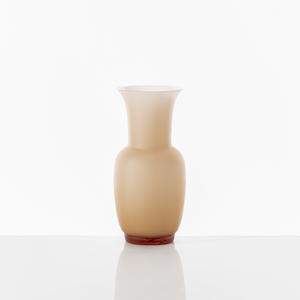 Flared Neck Glass Vase | Venini Opalino | Italianfurniture.com