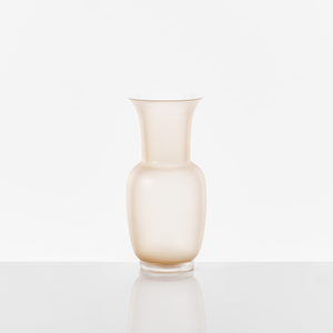 Flared Neck Glass Vase | Venini Opalino | Italianfurniture.com