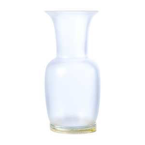 Flared Neck Glass Vase | Venini Opalino | Italianfurniture.com