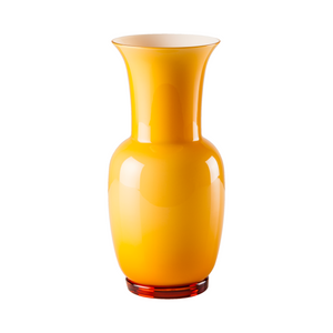 Flared Neck Glass Vase | Venini Opalino | Italianfurniture.com