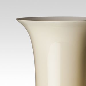 Flared Neck Glass Vase | Venini Opalino | Italianfurniture.com