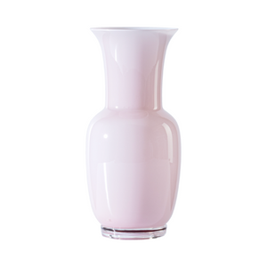 Flared Neck Glass Vase | Venini Opalino | Italianfurniture.com