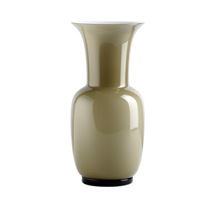 Flared Neck Glass Vase | Venini Opalino | Italianfurniture.com