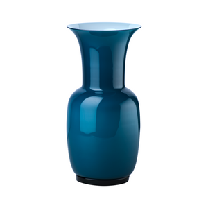 Flared Neck Glass Vase | Venini Opalino | Italianfurniture.com