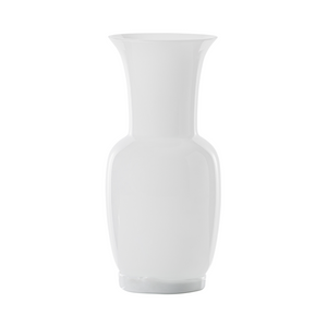 Flared Neck Glass Vase | Venini Opalino | Italianfurniture.com