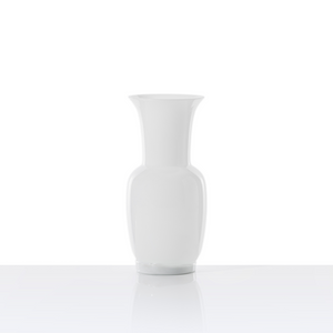 Flared Neck Glass Vase | Venini Opalino | Italianfurniture.com