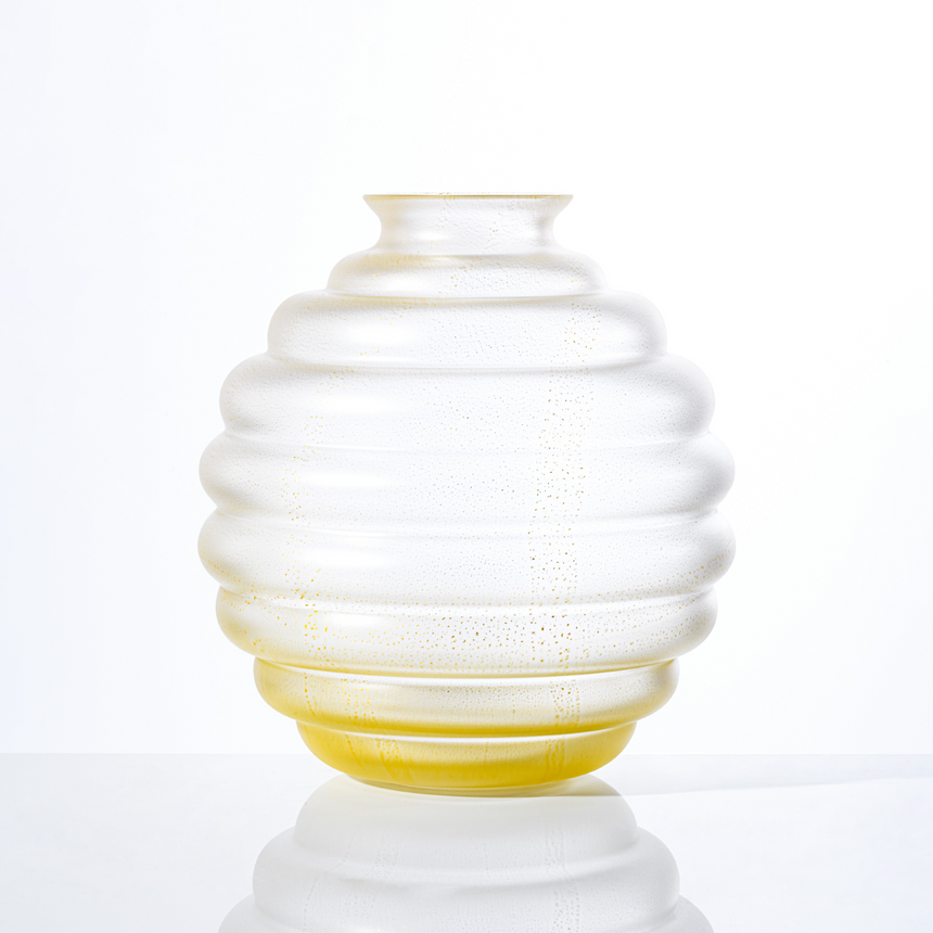 Fluted Glass Vase | Venini Deco | Italianfurniture.com