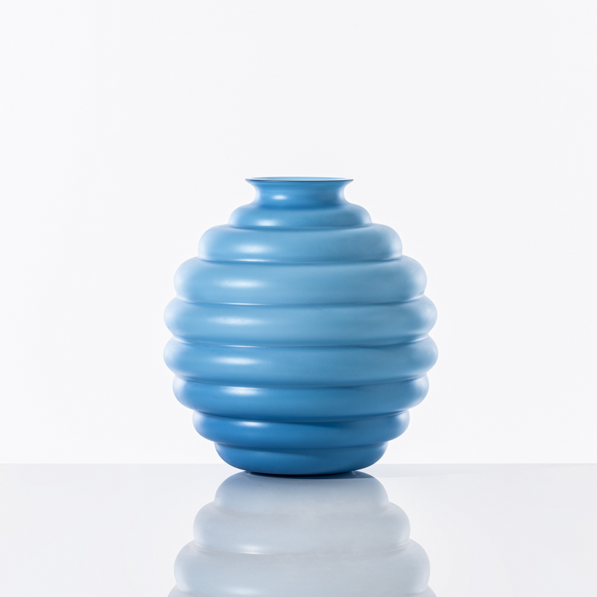 Fluted Glass Vase | Venini Deco | Italianfurniture.com