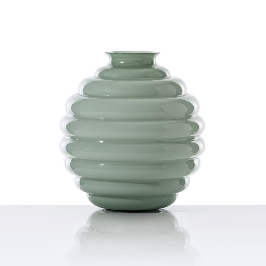 Fluted Glass Vase | Venini Deco | Italianfurniture.com