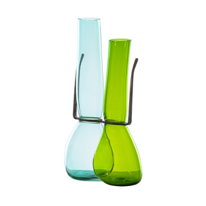 Bespectabled Double Glass Vase | Venini Where Are My Glasses? | Italianfurniture.com